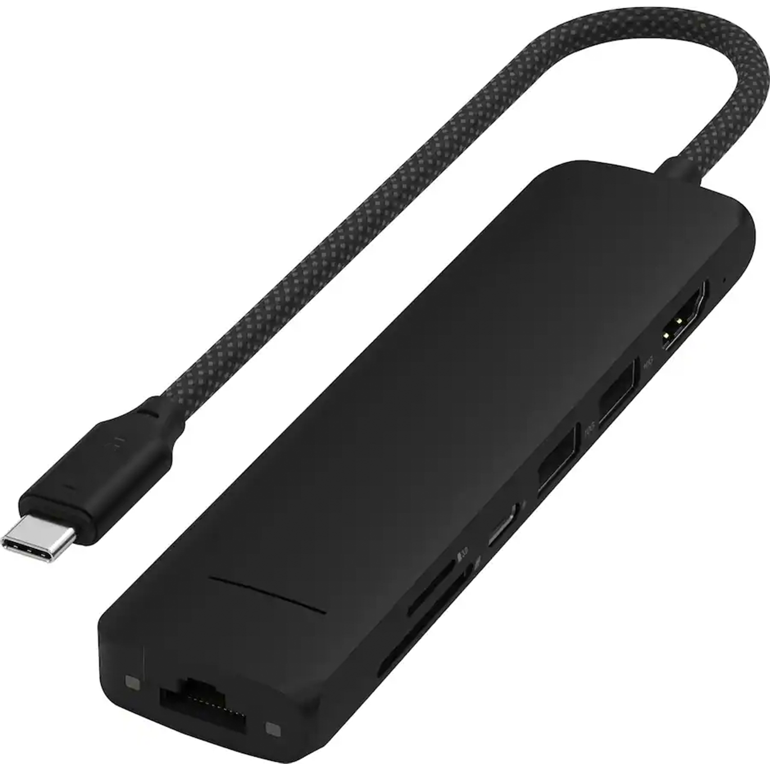 7-In-1 Slim Usb-C Multiport Expansion Dock, Portable Travel Docking Hub With Ethernet, 4K Hdmi, Power Delivery, Dual Usb-A And Dual Memory Card Slots