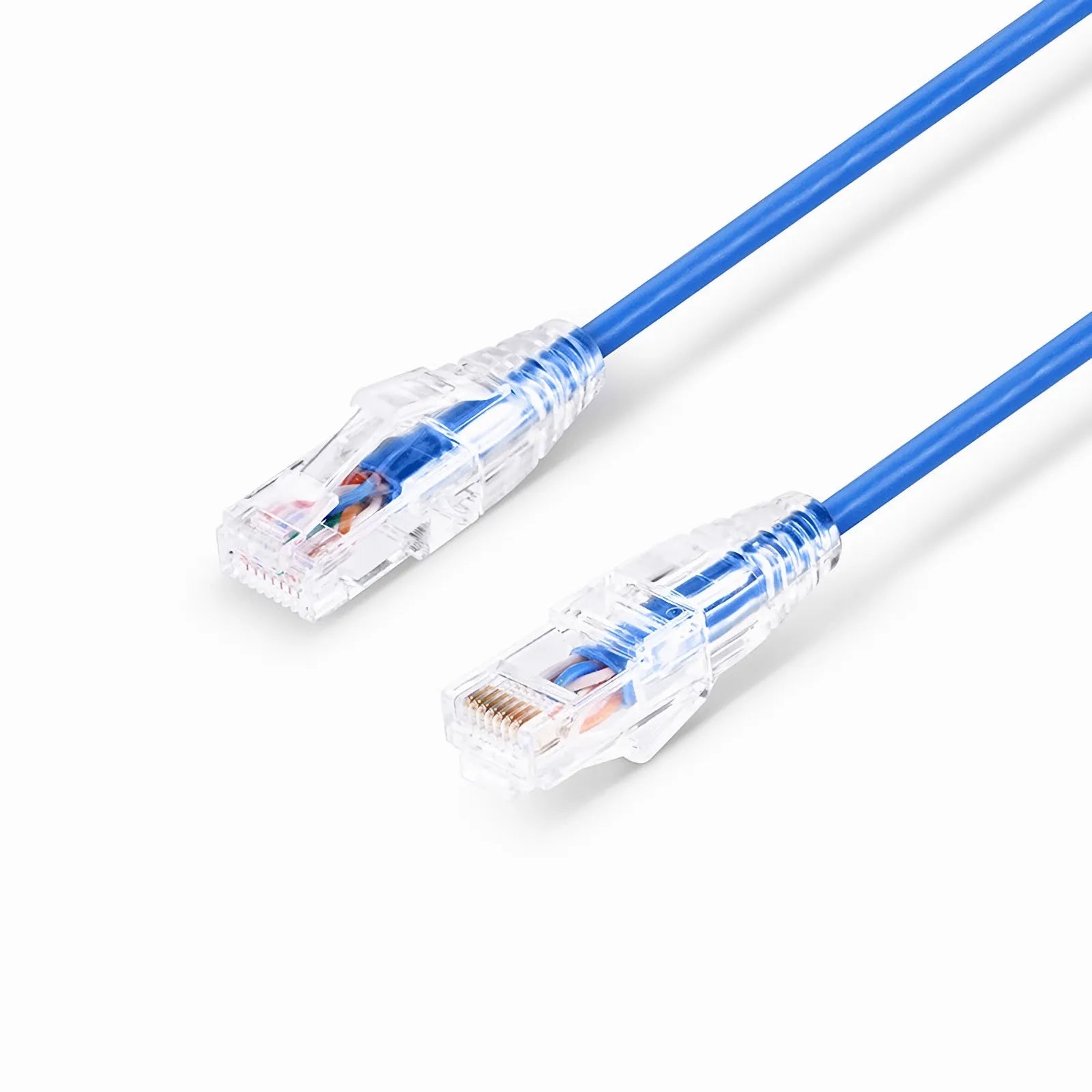 33ft Slim High-Flex Cat6a UTP Ethernet Patch Cable, Snagless Plug High Speed Network Cord for Office & Home Networking