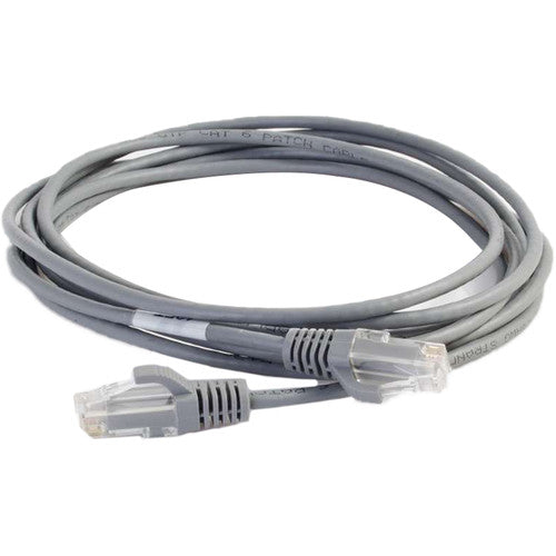 10 Foot Slim Diameter Cat6 UTP LAN Patch Cord, Snagless RJ45 to RJ45 High Speed Network Wire