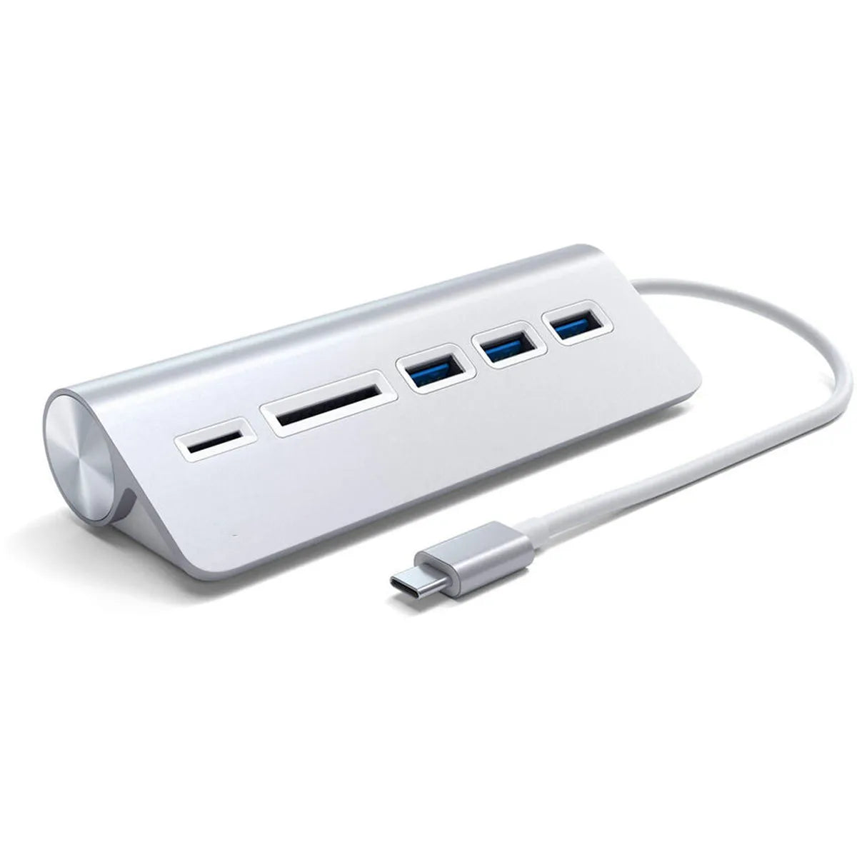 5-In-1 Usb-C Desktop Expansion Hub, Superspeed Usb 3.0 Multiport Adapter With Dual Card Reader Slots